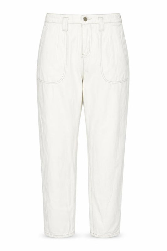 Womens UK Size 8 PRETTYLITTLETHING Regular Fit Straight White Jeans