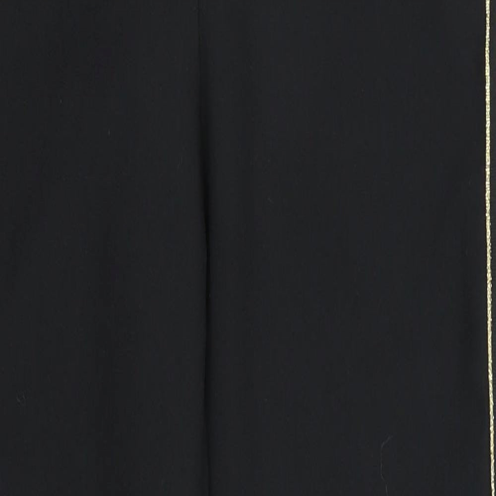 Womens UK Size 8 Marks and Spencer Regular Fit  Black Trousers