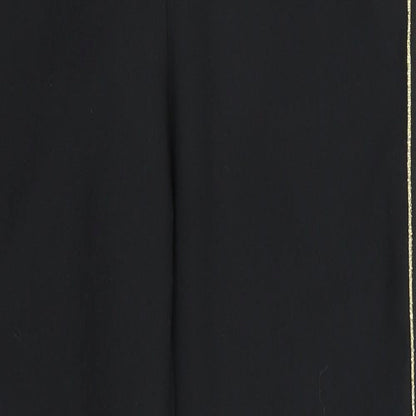 Womens UK Size 8 Marks and Spencer Regular Fit  Black Trousers