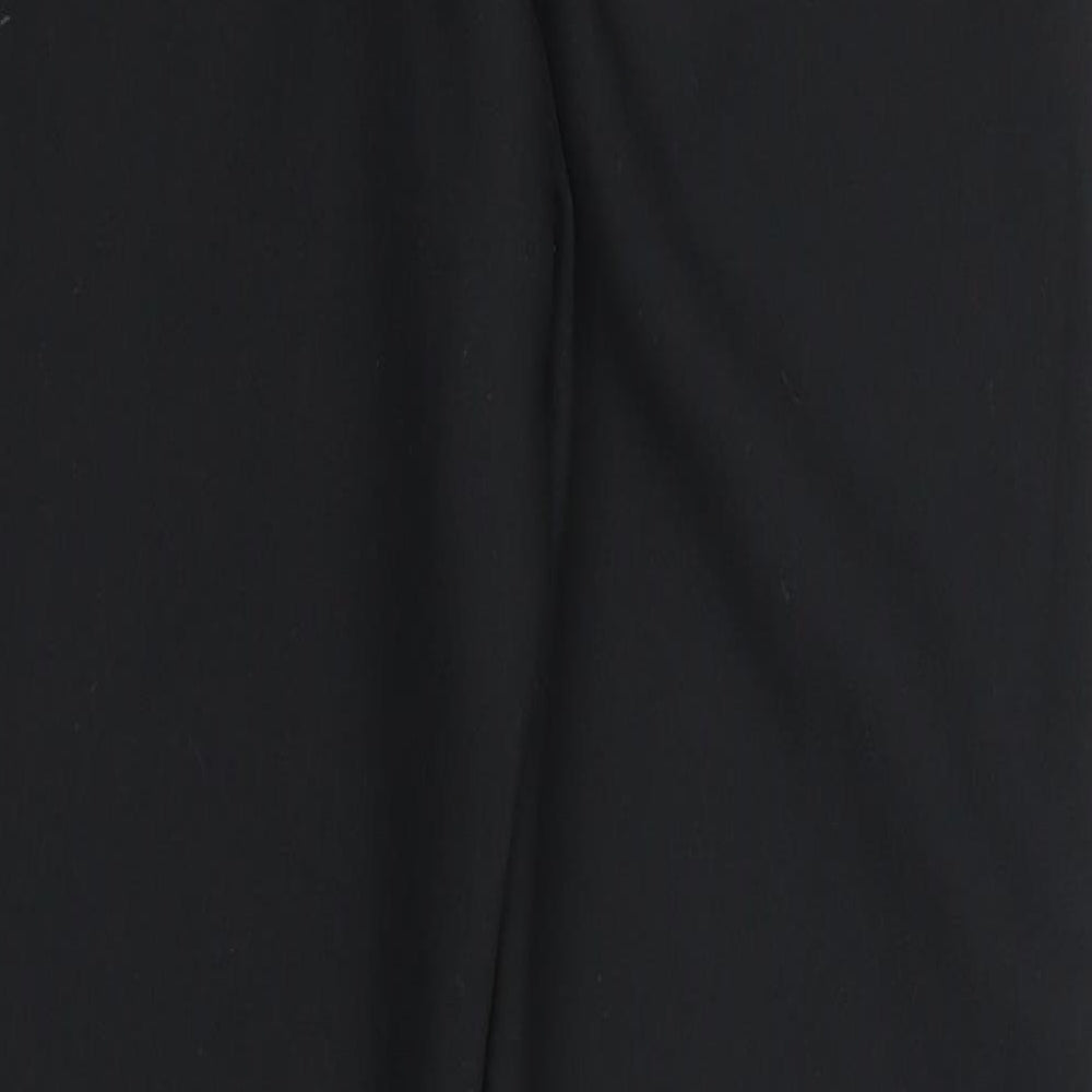Womens UK Size 8 Marks and Spencer Regular Fit  Black Trousers