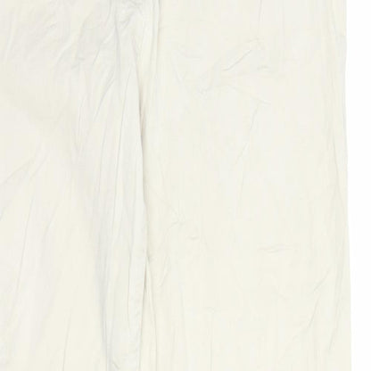 Strauss Womens Beige  Denim Straight Jeans Size 8 L31 in