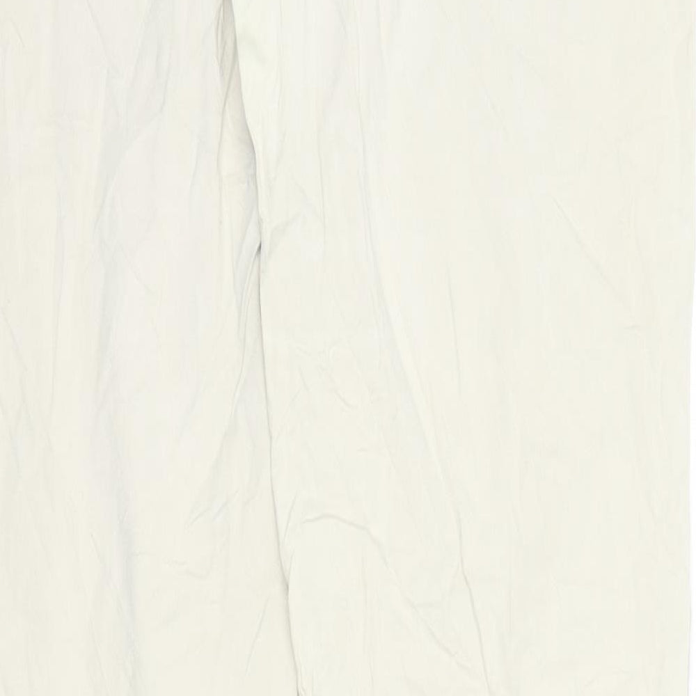 Strauss Womens Beige  Denim Straight Jeans Size 8 L31 in
