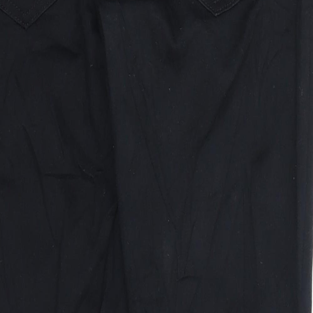 Espirit Womens Black  Denim Straight Jeans Size 10 L24 in