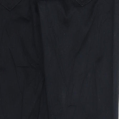 Espirit Womens Black  Denim Straight Jeans Size 10 L24 in