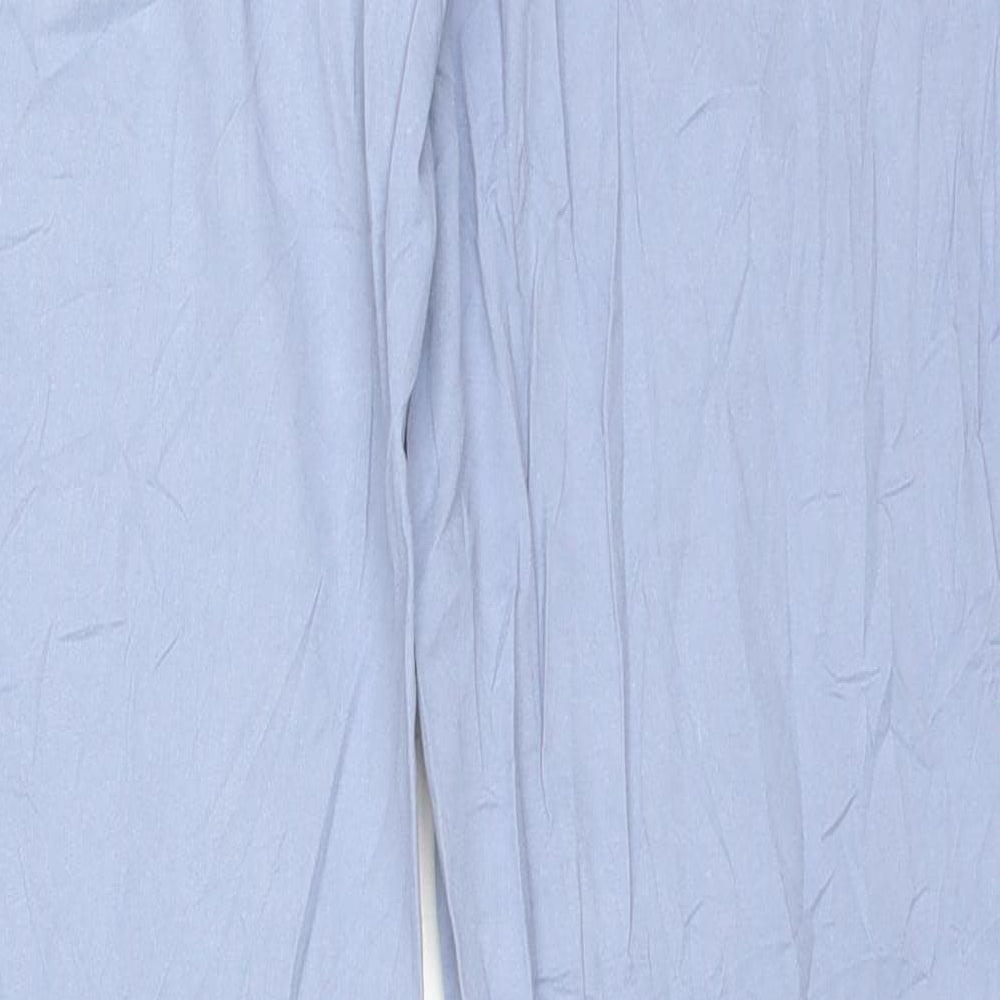 Zero Womens Blue   Chino Trousers Size 34 in L29 in
