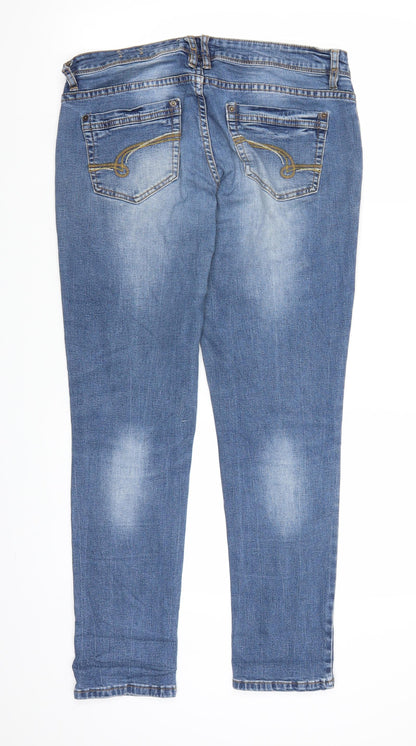 Womens UK Size 38 in Janina Regular Fit Jegging Blue Jeans