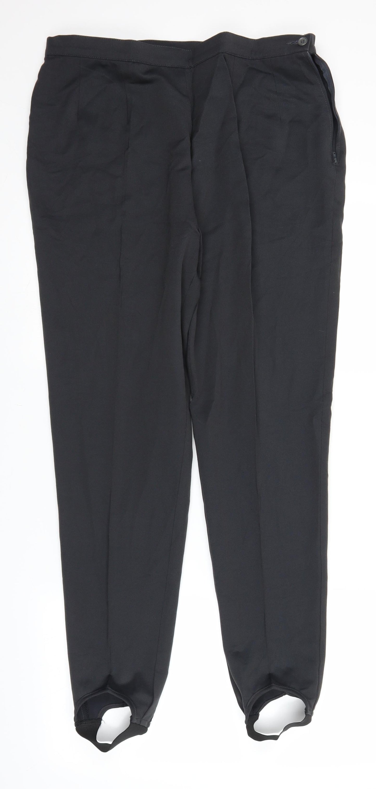 Womens UK Size 20 Preworn Regular Fit  Grey Trousers