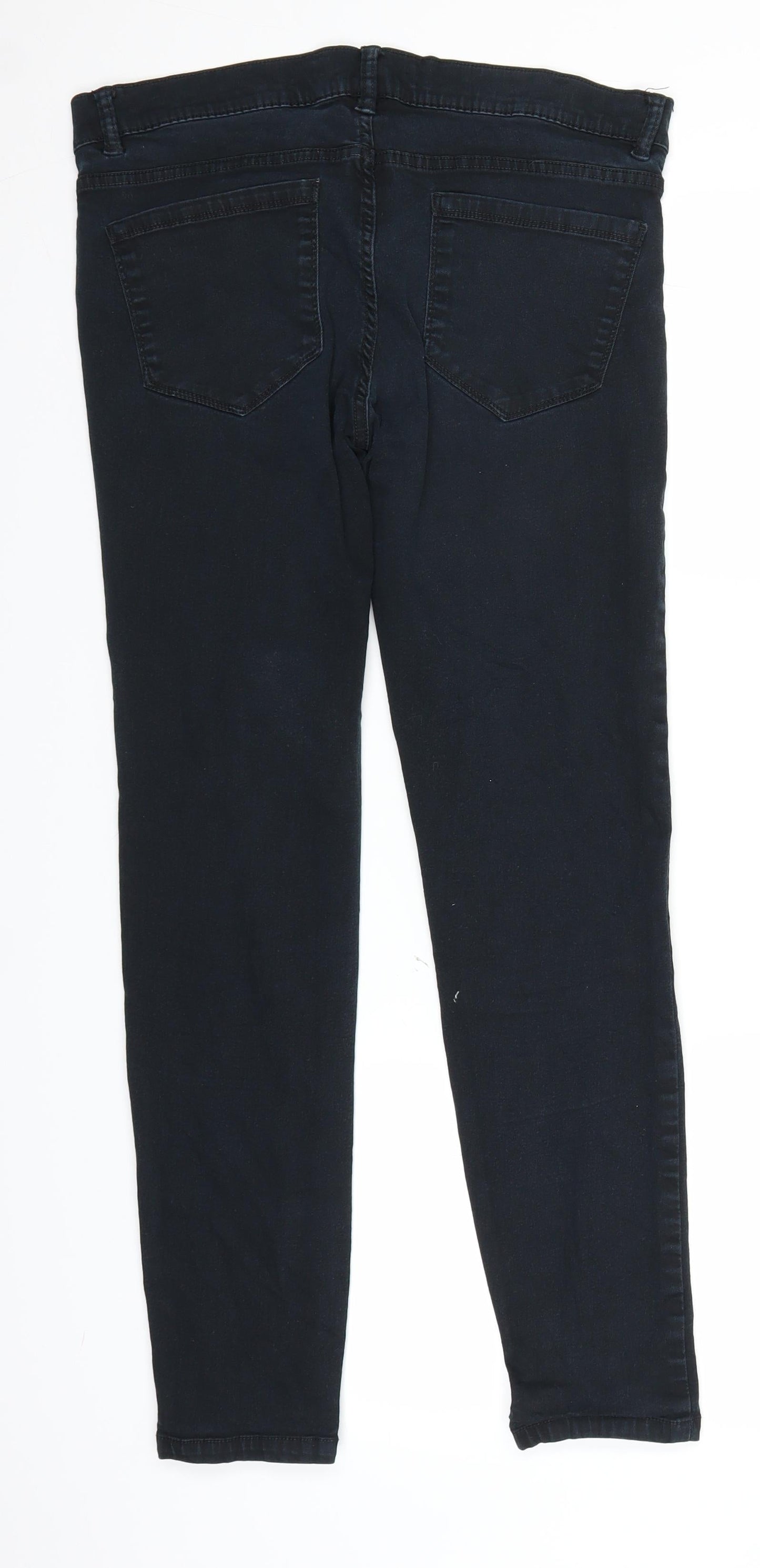 Womens UK Size 12 Preworn Regular Fit Jegging Blue Jeans