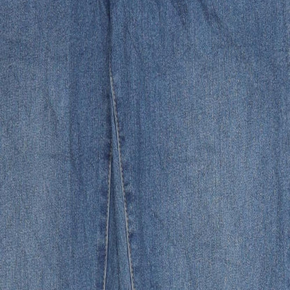 Pimkie Womens Blue  Denim Straight Jeans Size 32 in L31 in