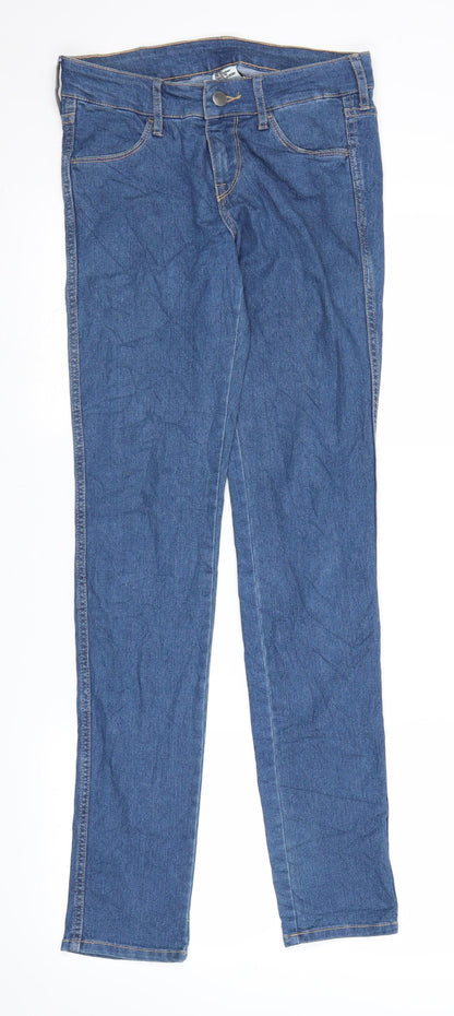 Womens UK Size 26 H&M Regular Fit Skinny Blue Jeans