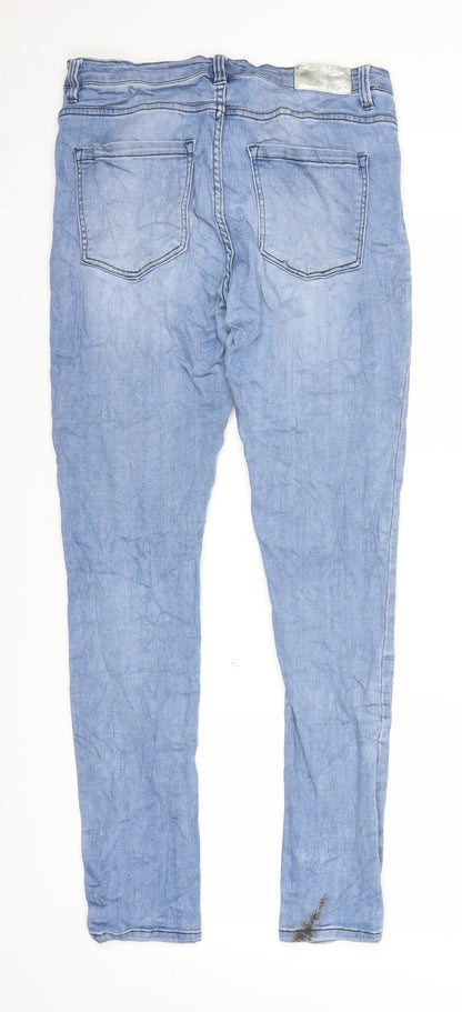 Va Vite Womens Blue  Denim Jegging Jeans Size 12 L31 in