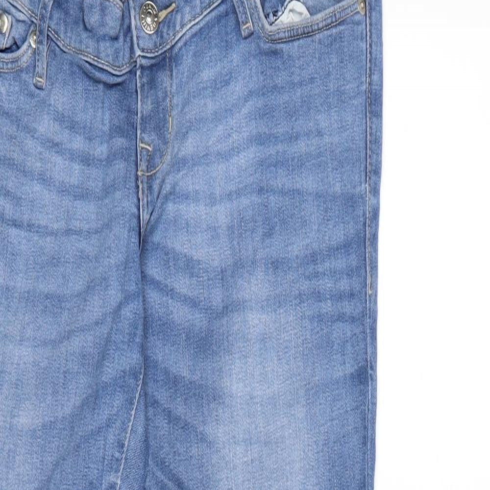 Womens UK Size 34 in H&M Regular Fit Skinny Blue Jeans