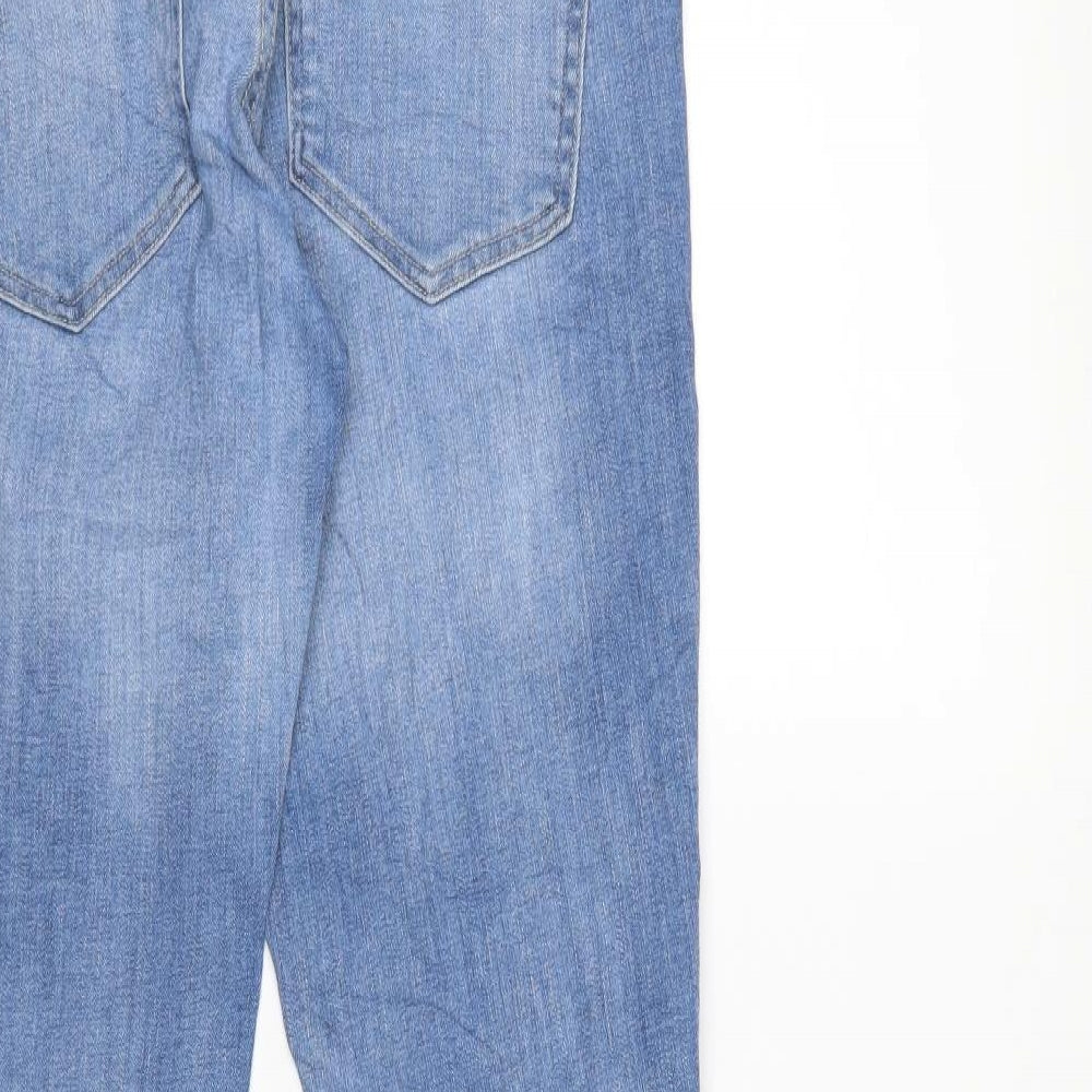 Womens UK Size 34 in H&M Regular Fit Skinny Blue Jeans