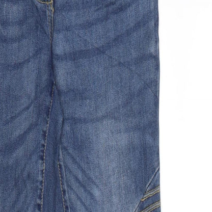Womens UK Size 10 Blue Motion Regular Fit Skinny Blue Jeans