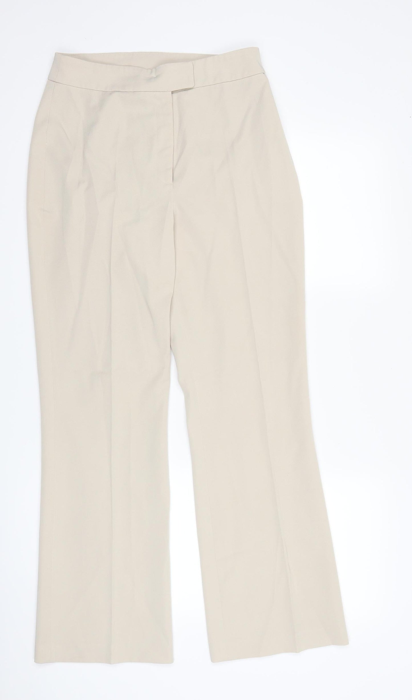 Womens UK Size 10 CMD Regular Fit  Beige Trousers