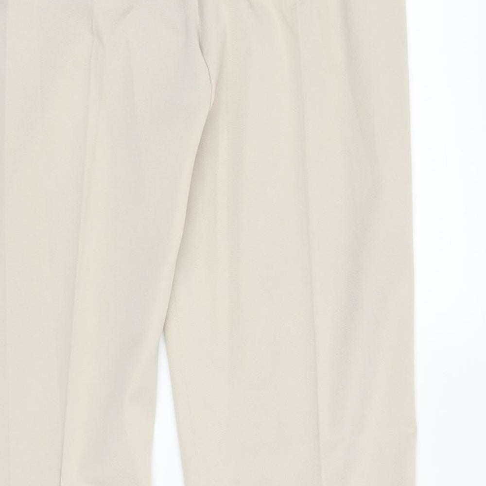 Womens UK Size 10 CMD Regular Fit  Beige Trousers