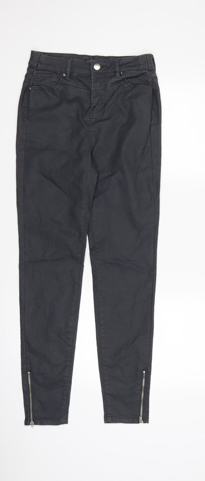 Womens UK Size 10 RESERVED Regular Fit Skinny Grey Jeans