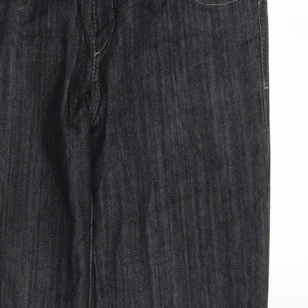 Premier Womens Black  Denim Straight Jeans Size 32 L27 in