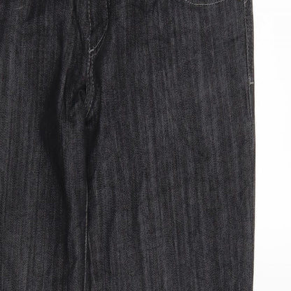 Premier Womens Black  Denim Straight Jeans Size 32 L27 in