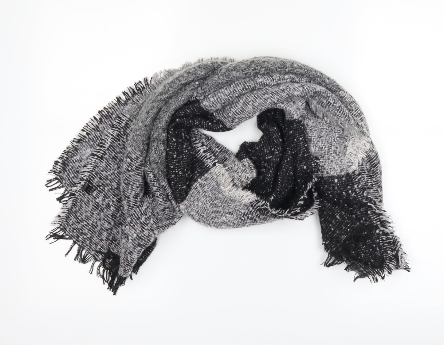 Preworn Womens Grey Check   Scarf