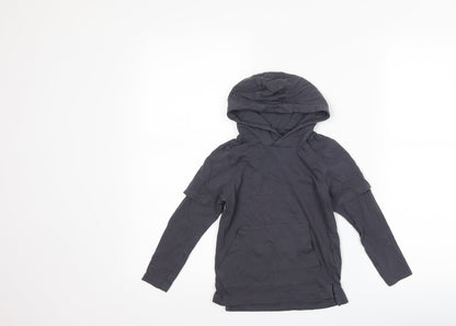 George Boys Grey   Pullover Hoodie Size 4-5 Years