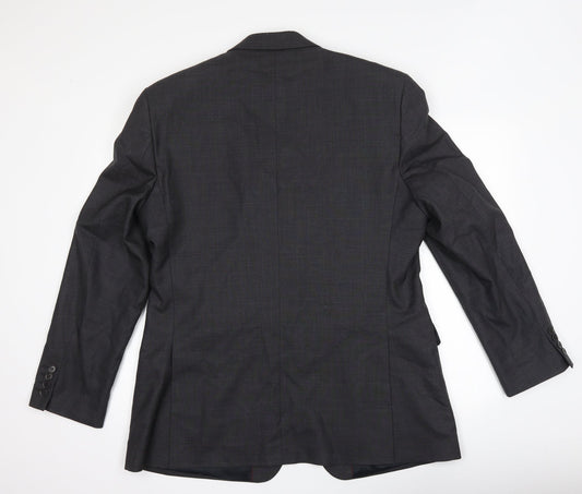 Mens UK Size 44 NEXT Regular Grey Suit Jacket