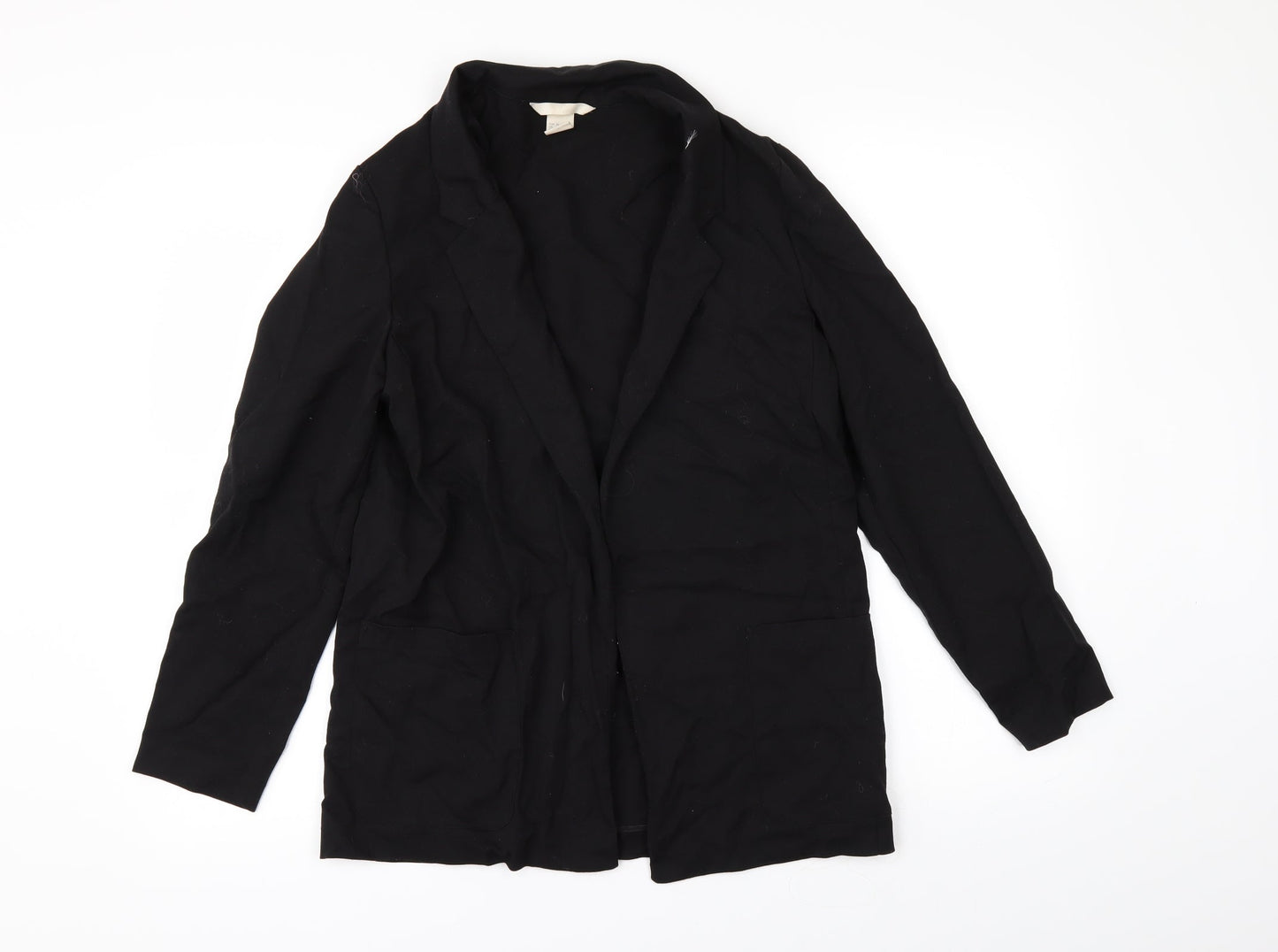 Womens UK Size 8 H&M Black Jacket