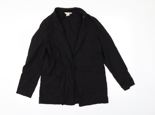 Womens UK Size 8 H&M Black Jacket
