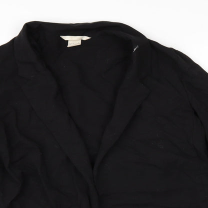 Womens UK Size 8 H&M Black Jacket
