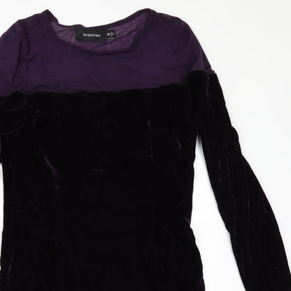 MINKPNK Womens Purple   Mini  Size M