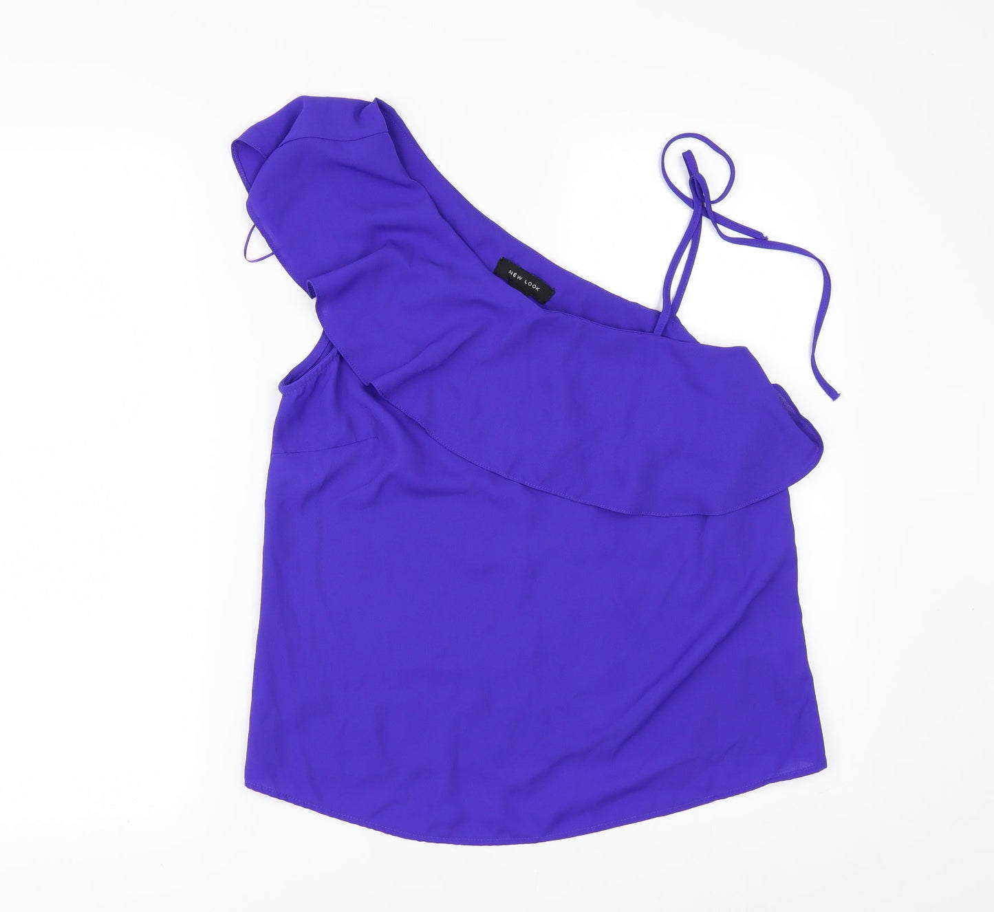 Womens UK Size 10 New Look Purple Camisole Blouse
