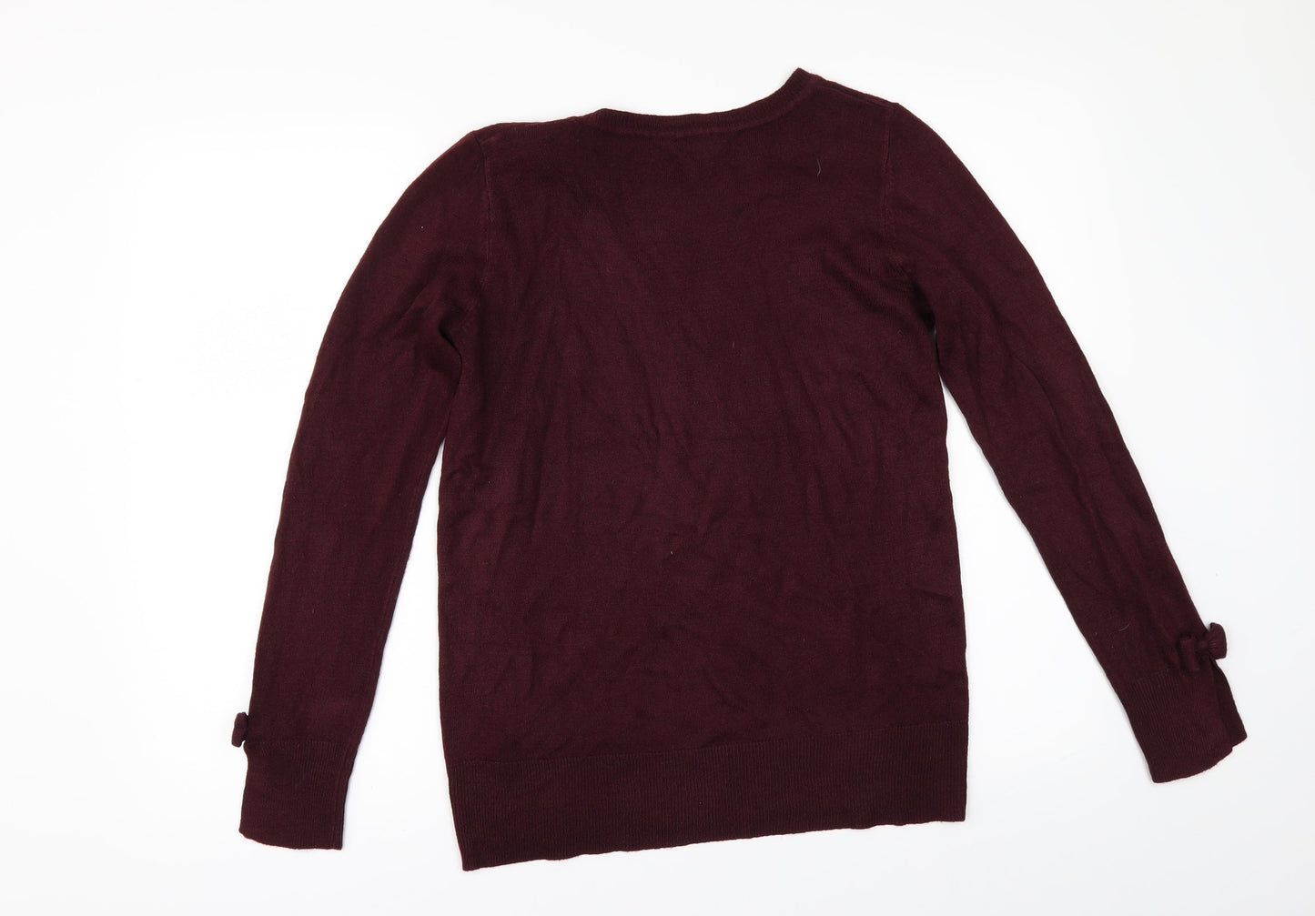 Dorothy Perkins Womens Red   Pullover Jumper Size 10