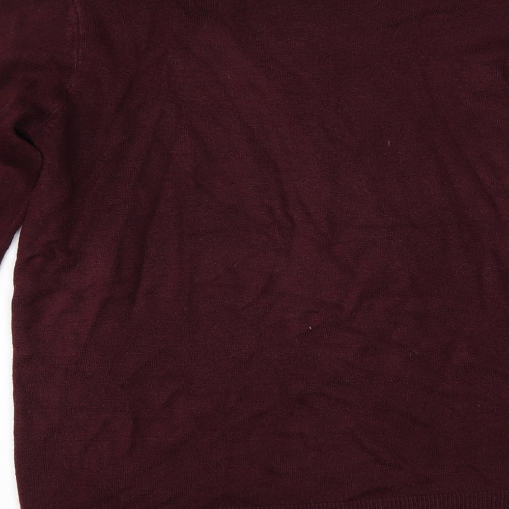 Dorothy Perkins Womens Red   Pullover Jumper Size 10