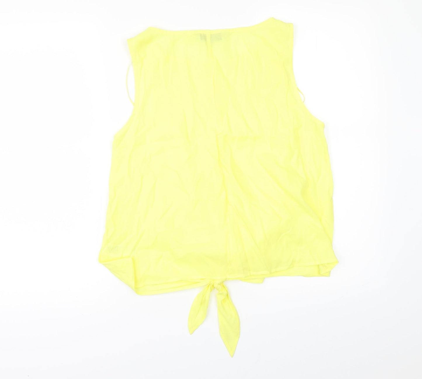 F&F Womens Yellow   Camisole Blouse Size 10