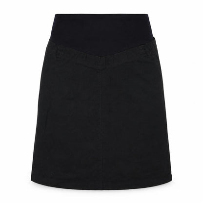 2 in 1 Womens Black   A-Line Skirt Size 34 in  - MATERNITY