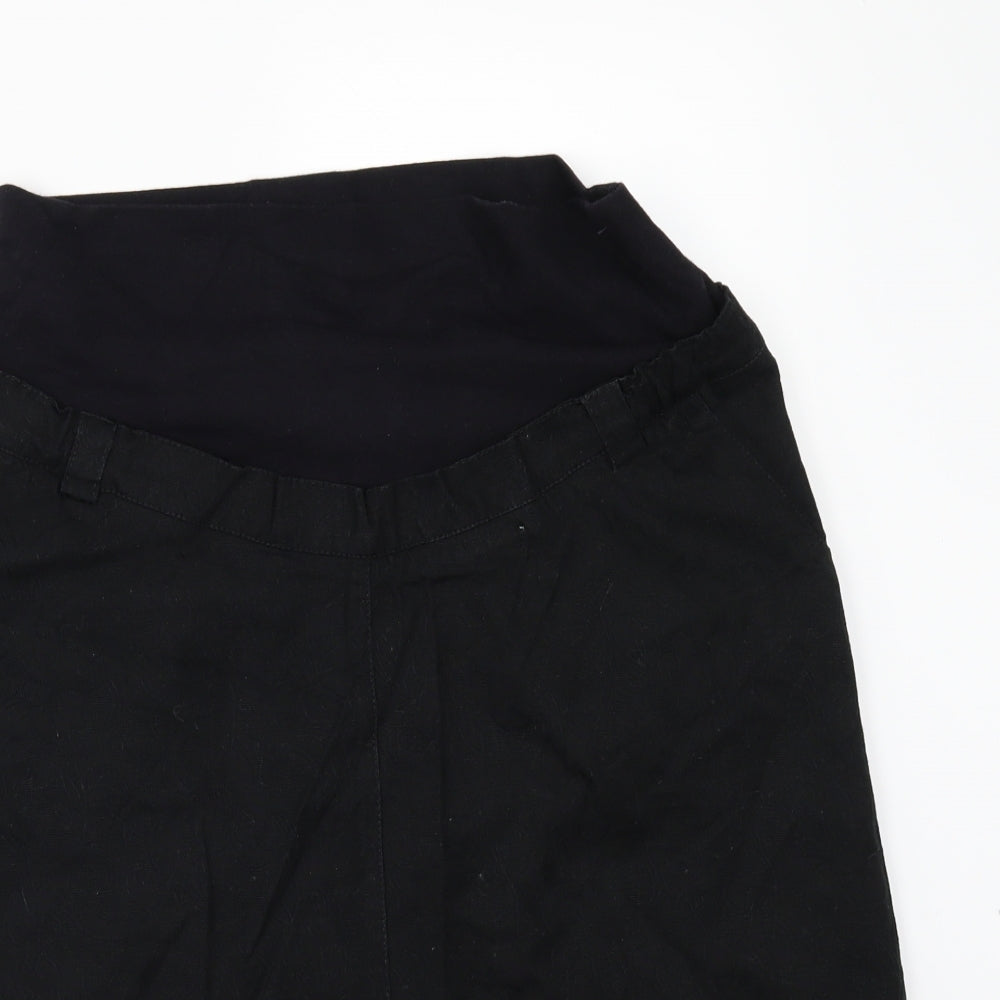 2 in 1 Womens Black   A-Line Skirt Size 34 in  - MATERNITY