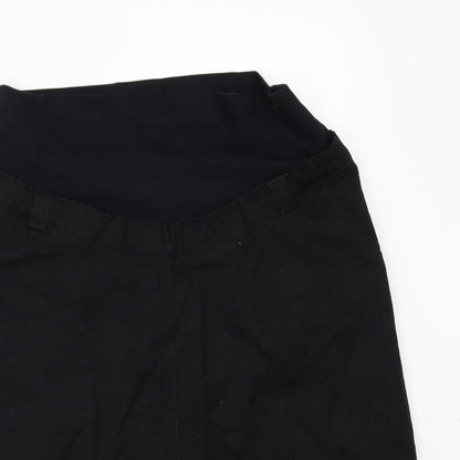 2 in 1 Womens Black   A-Line Skirt Size 34 in  - MATERNITY