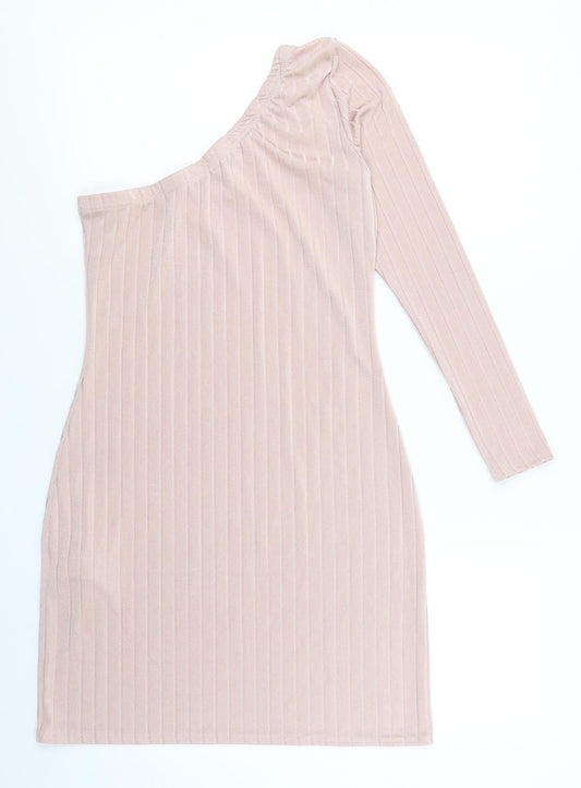 New Look Womens Pink   Bodycon  Size 14