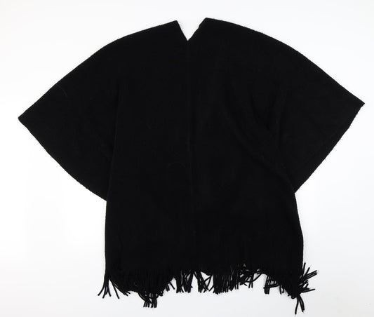 Collection Womens Black   Cape Jumper One Size