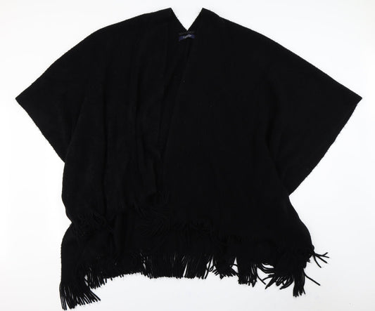 Collection Womens Black   Cape Jumper One Size