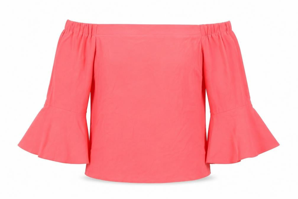 Dorothy Perkins Womens Pink   Basic Blouse Size 10