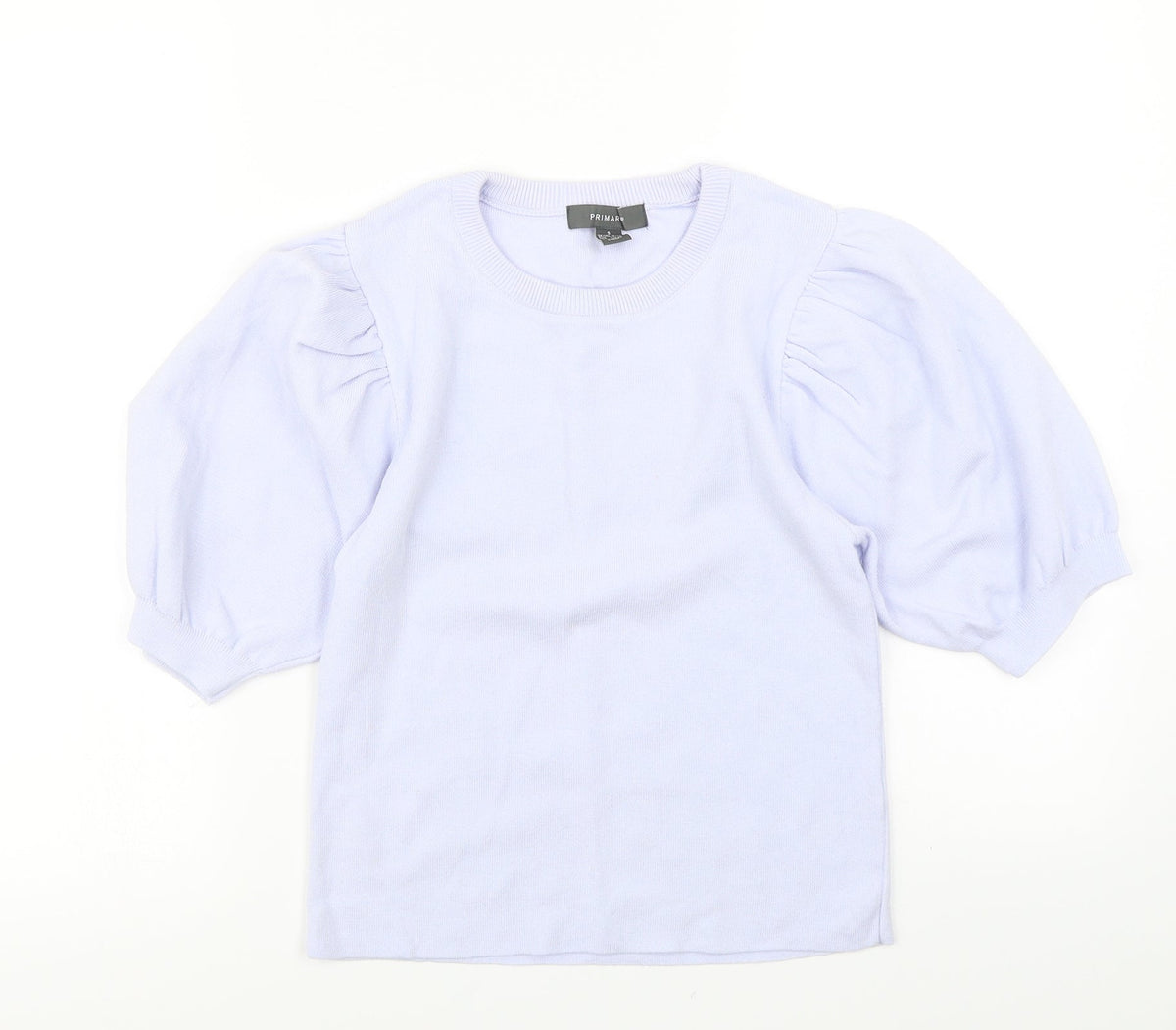 Primark Womens Blue   Pullover Jumper Size S  - Balloon Sleeve