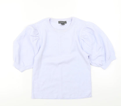 Primark Womens Blue   Pullover Jumper Size S  - Balloon Sleeve