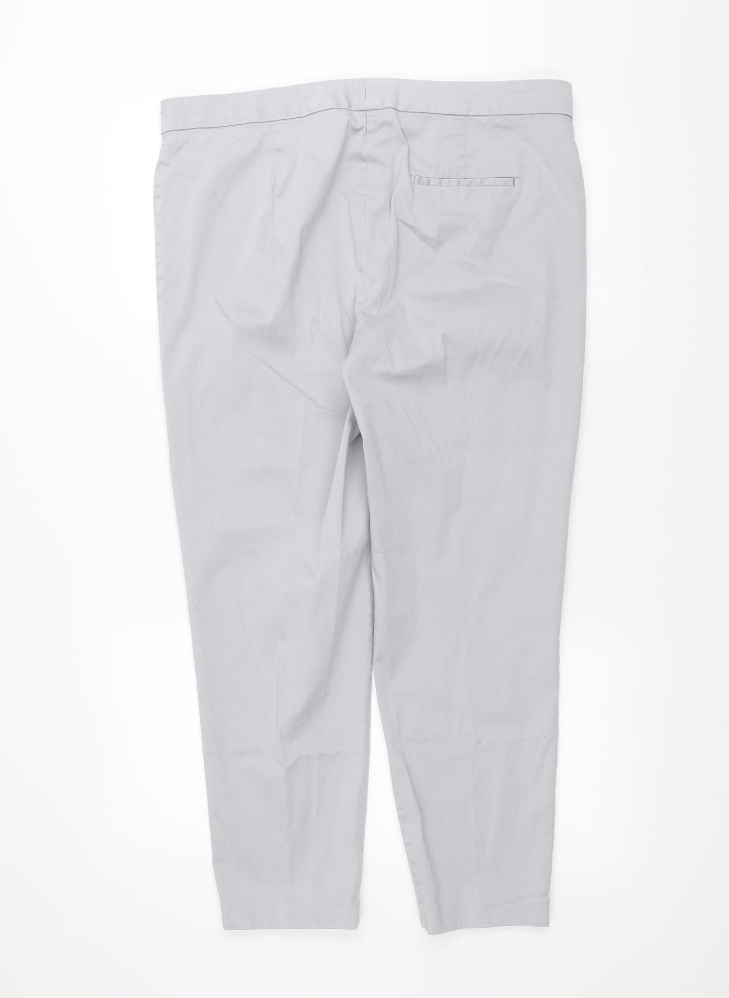 Womens UK Size 36 in Marks and Spencer Regular Fit  Grey Trousers