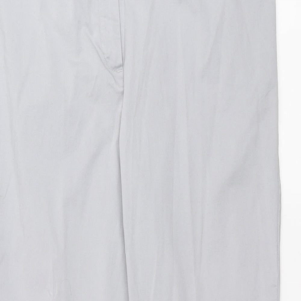 Womens UK Size 36 in Marks and Spencer Regular Fit  Grey Trousers