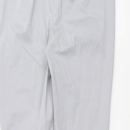 Womens UK Size 36 in Marks and Spencer Regular Fit  Grey Trousers