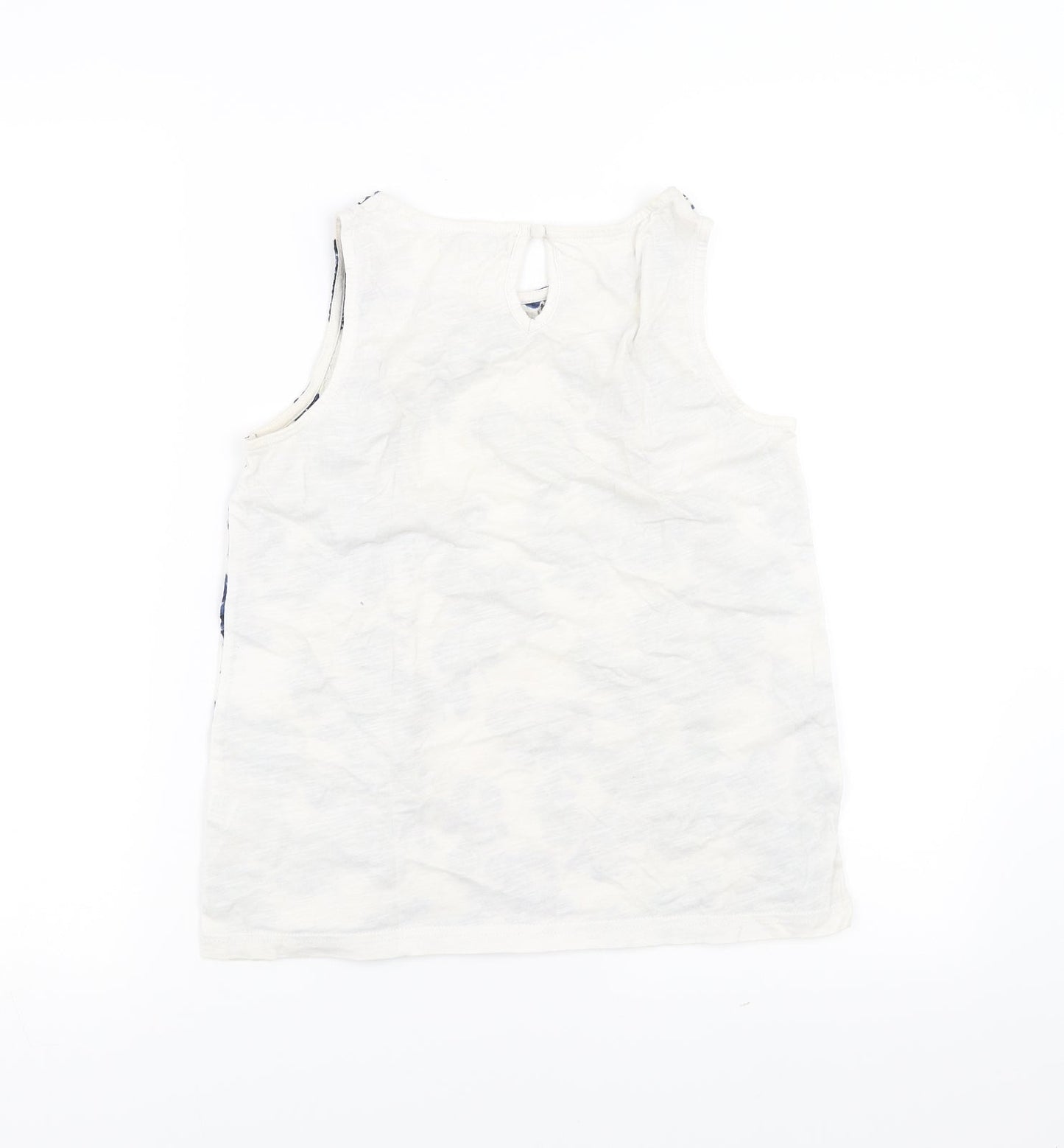 Womens UK Size 6 NEXT White Basic Blouse