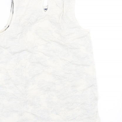 Womens UK Size 6 NEXT White Basic Blouse