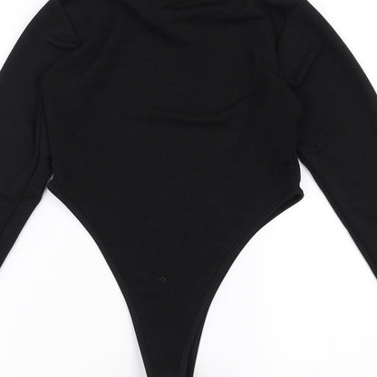 Preworn Womens Black   Bodysuit One-Piece Size 10