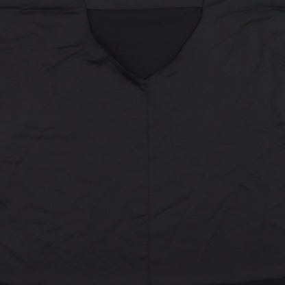Womens UK Size L River Island Black Basic Blouse